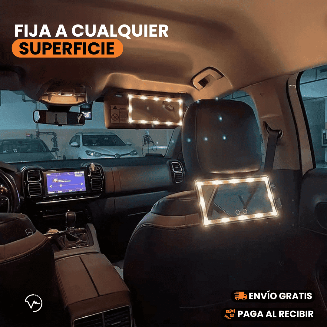 Espejo Led para Carro