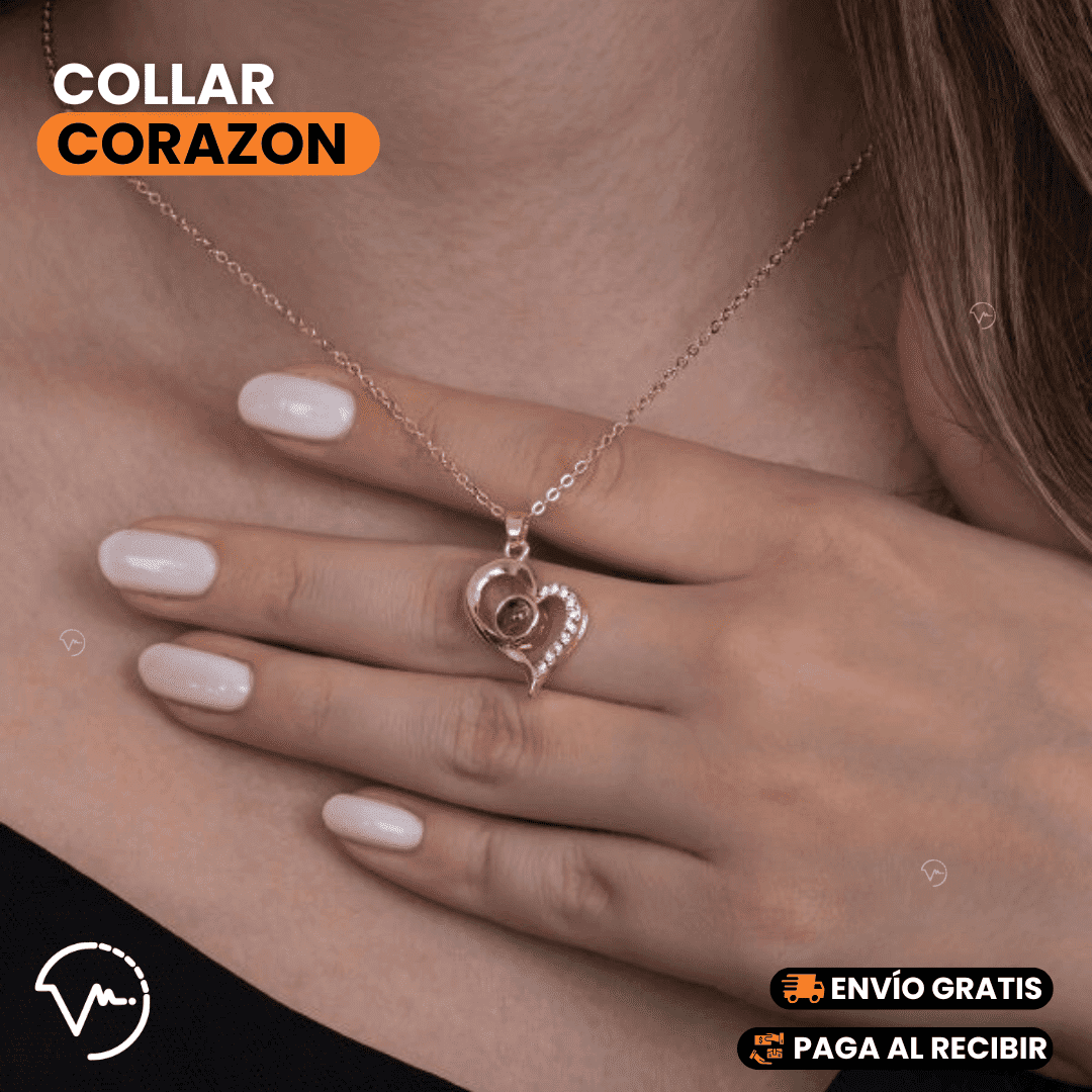 Collar Corazon 100 Te Amo