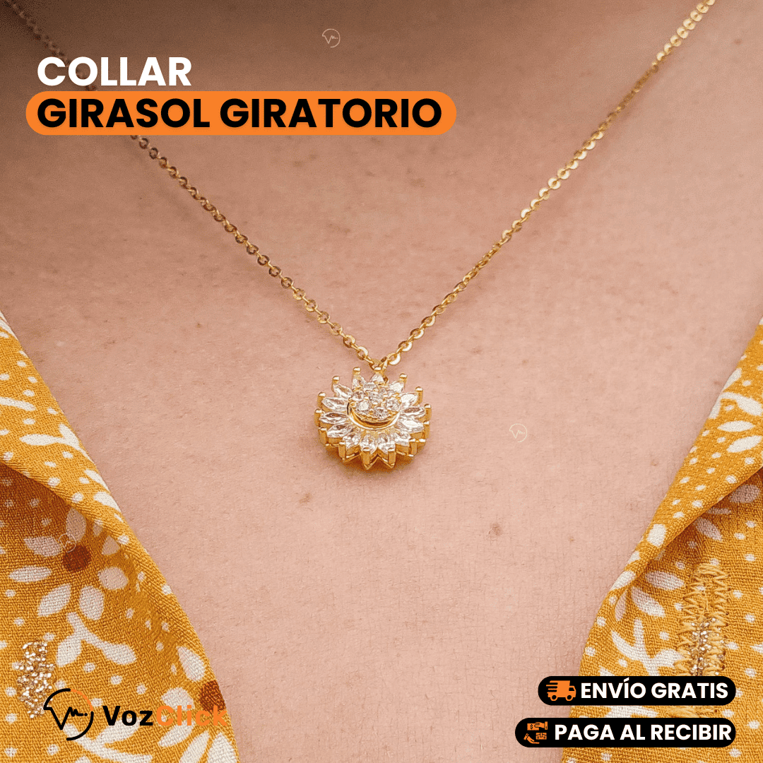 Collar Giratorio Girasol